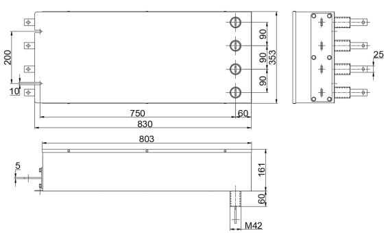 三相四線制電源濾波器 三相四線制電源濾波器